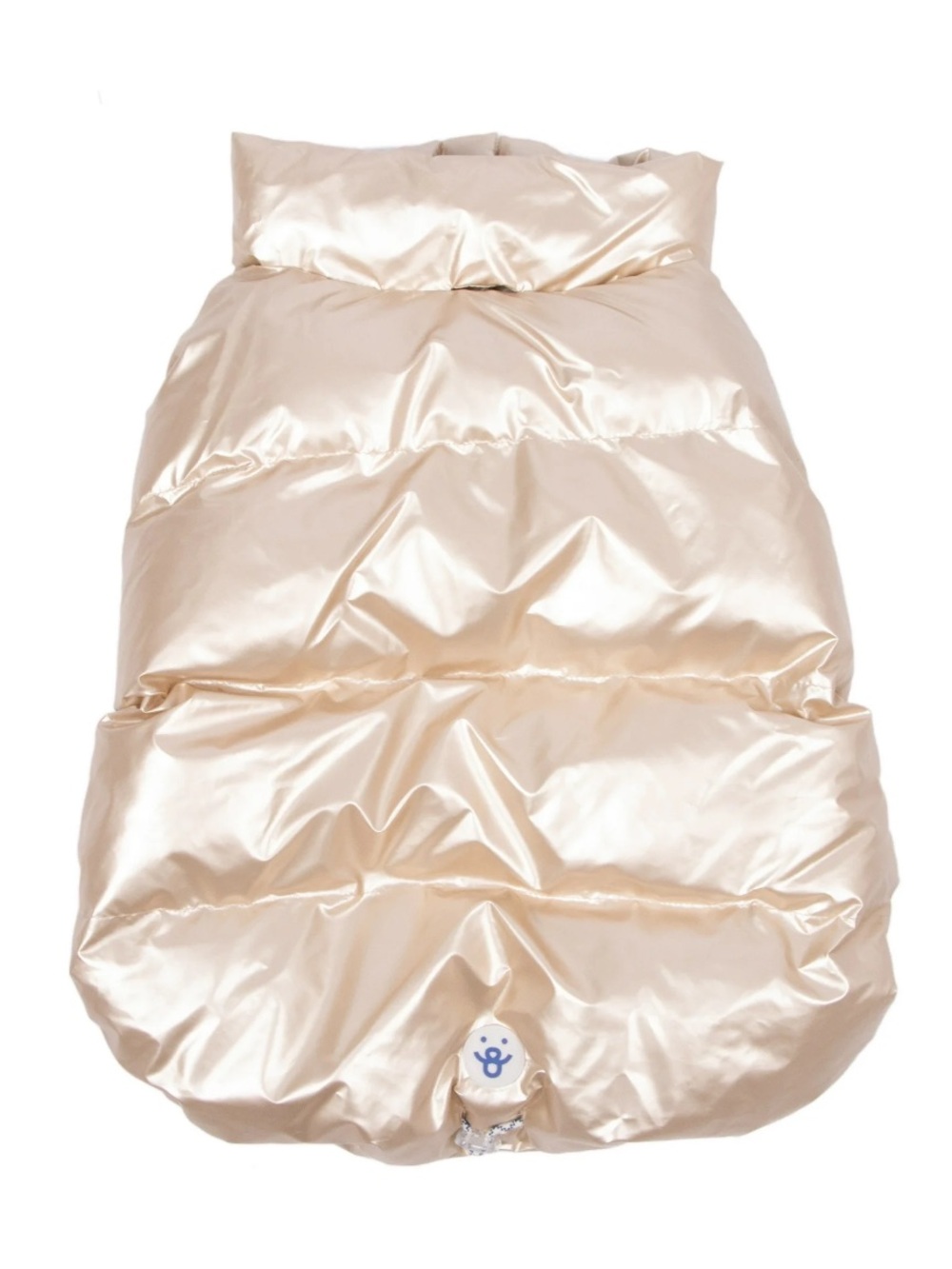 NWT oodles dog quilted puffer lined coat- Gold Finish, Size M